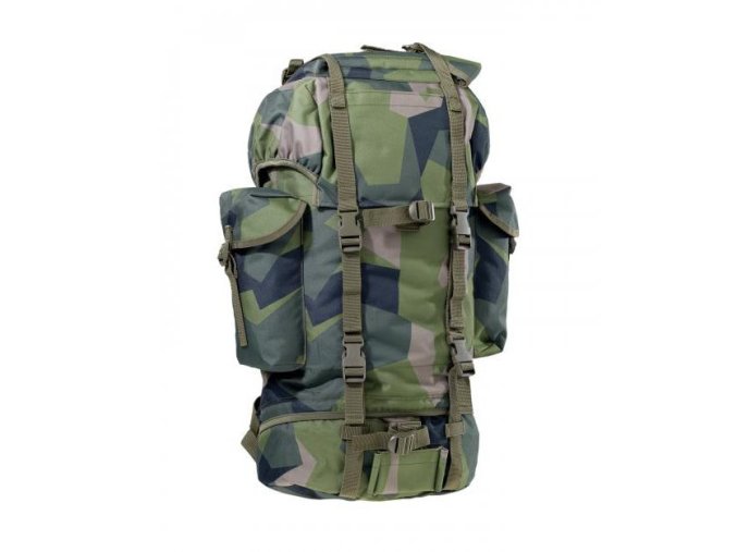 Batoh bojový BW 65l švédské maskování M90