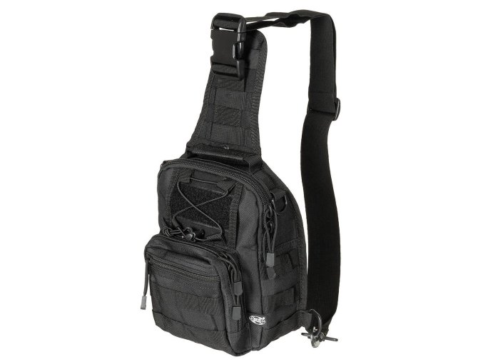 Taška přes rameno SHOULDER BAG MOLLE ČERNÁ