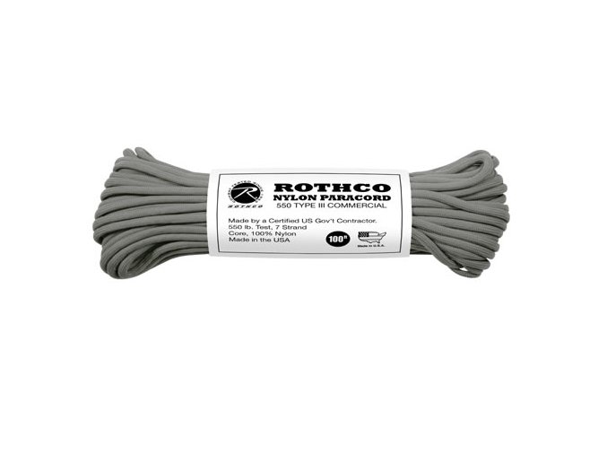 Šňůra PARACORD nylon 550LB ø 4 mm / 30 m FOLIAGE GREEN
