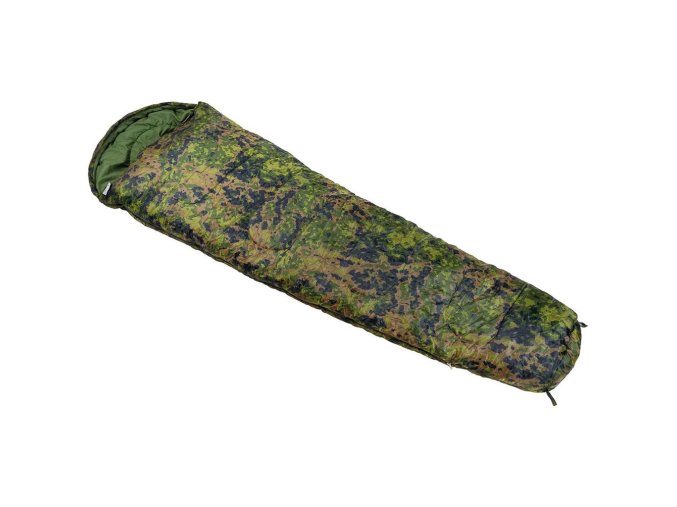 Spacák mumie dvouvrstvý maskáčový finský M05 tarn