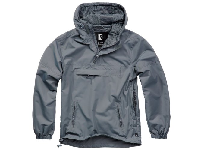 Bunda SUMMER WINDBREAKER ŠEDÁ