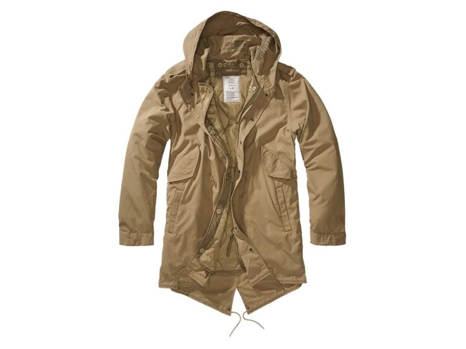 Bunda US M51 FISHTAIL PARKA CAMEL PÍSKOVÁ