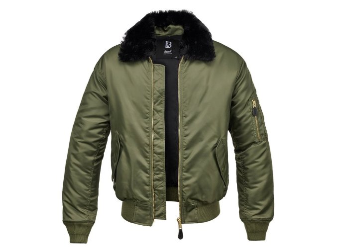 Bunda MA2 s límcem ZELENÁ