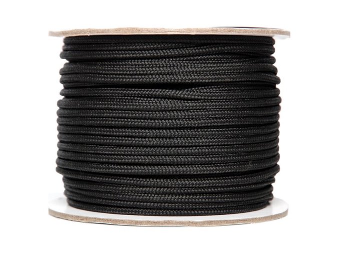 Šňůra UTILITY nylonová na cívce ø 3 mm / 60 m ČERNÁ