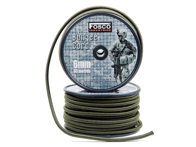 Šňůra/gumicuk ø 6 mm / 30 m BUNGEE