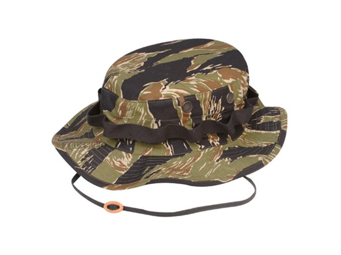 Klobouk BOONIE bavlna TIGER STRIPE GREEN