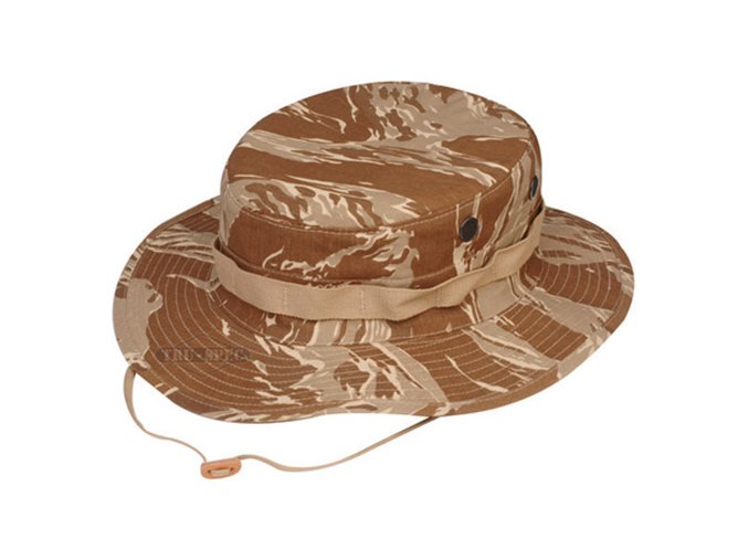 Klobouk BOONIE bavlna TIGER STRIPE DESERT