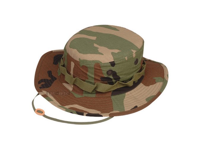 Klobouk BOONIE bavlna WOODLAND