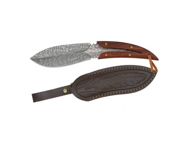 Nůž FEATHER s pouzdrem