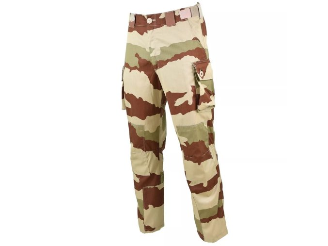 Kalhoty francouzské T4 COMBAT CCE desert camo použité