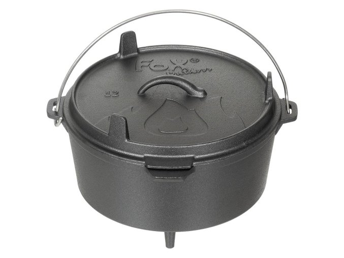 Hrnec DUTCH OVEN litinový 5,7 l ČERNÝ