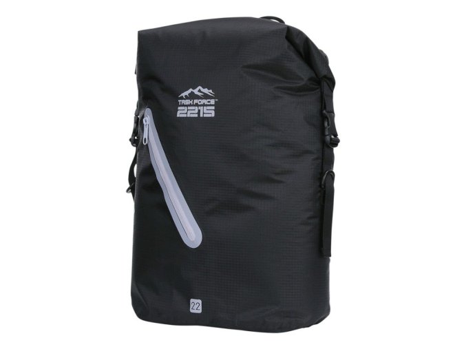 Batoh vak BEAVERTAIL 22 L nepromokavý ČERNO/ŠEDÝ