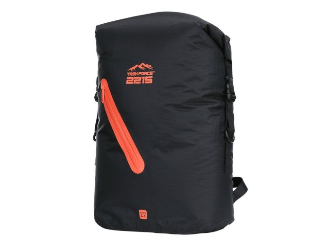 Batoh vak BEAVERTAIL 22 L nepromokavý ČERNO/ORANŽOVÝ