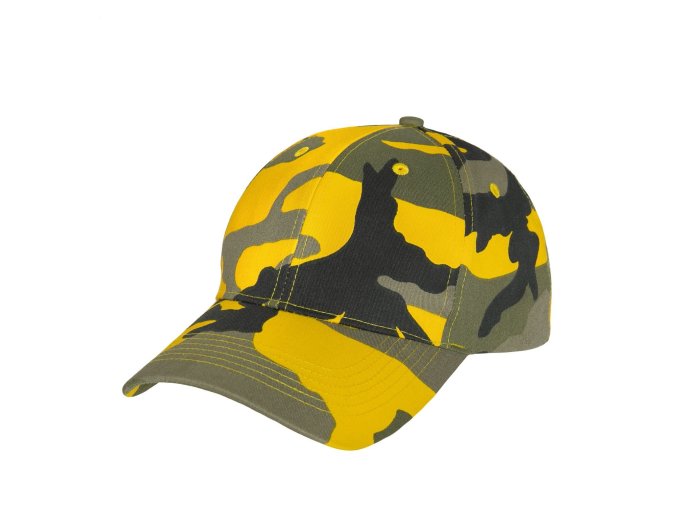 Čepice baseball Supreme Low Stinger Yellow Camo