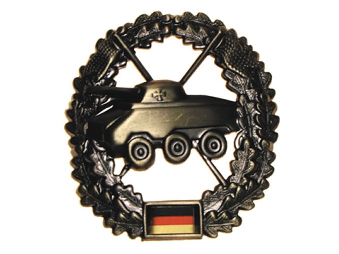 Odznak BW na baret Panzeraufklärungstruppe kovový