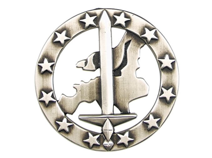 Odznak BW na baret EUROCORPS kovový