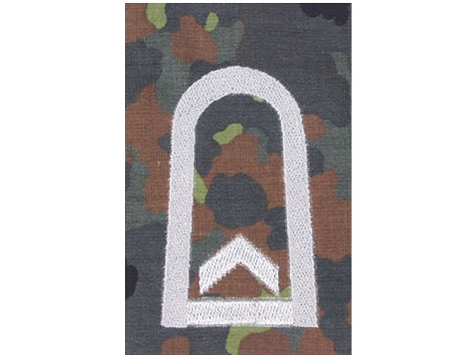 Nárameník BW FELDWEBEL FLECKTARN / stříbrné vyšití