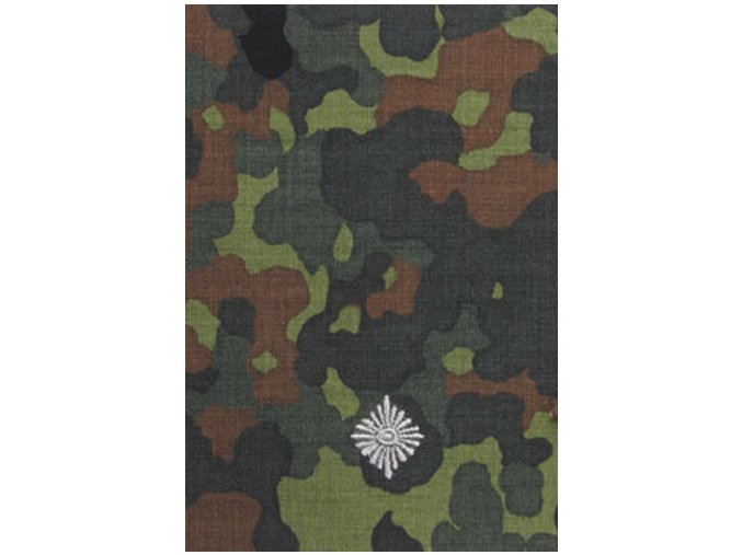 Nárameník BW LEUTNANT FLECKTARN / stříbrné vyšití