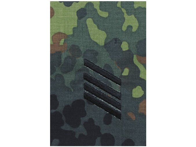 Nárameník BW STABSGEFREITER FLECKTARN / černé vyšití