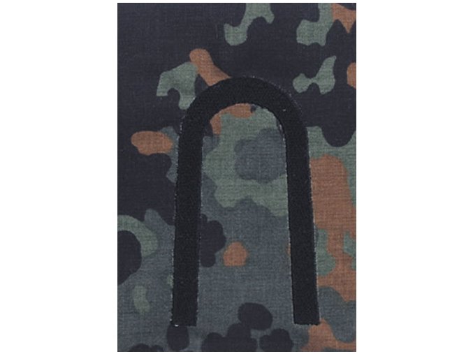 Nárameník BW UNTEROFFIZIER FLECKTARN / černé vyšití