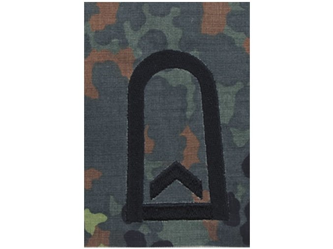 Nárameník BW FELDWEBEL FLECKTARN / černé vyšití