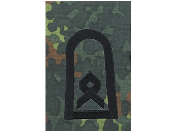 Nárameník BW HAUPTFELDWEBEL FLECKTARN / černé vyšití