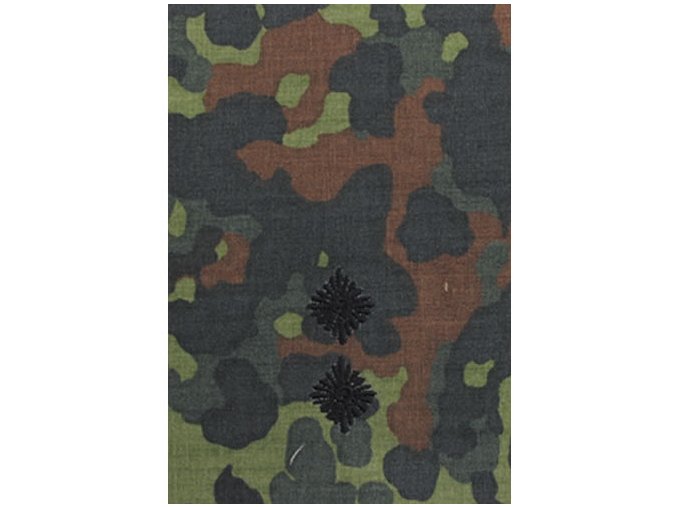 Nárameník BW OBERLEUTNANT FLECKTARN / černé vyšití