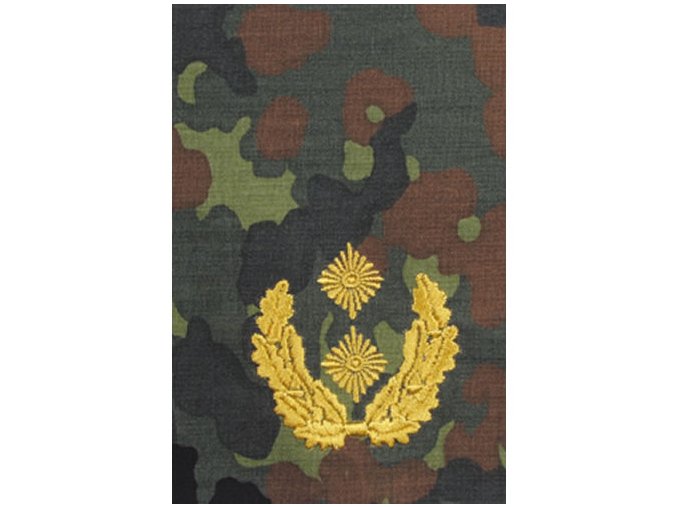 Nárameník BW GENERALMAJOR FLECKTARN / zlaté vyšití