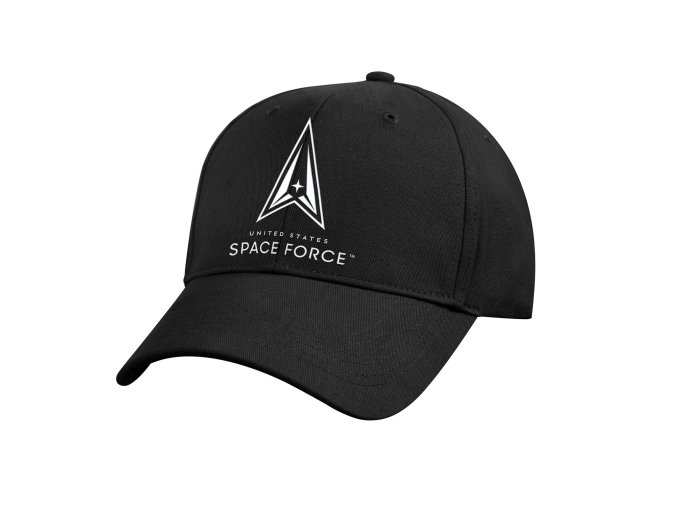 Čepice SPACE FORCE baseball ČERNÁ