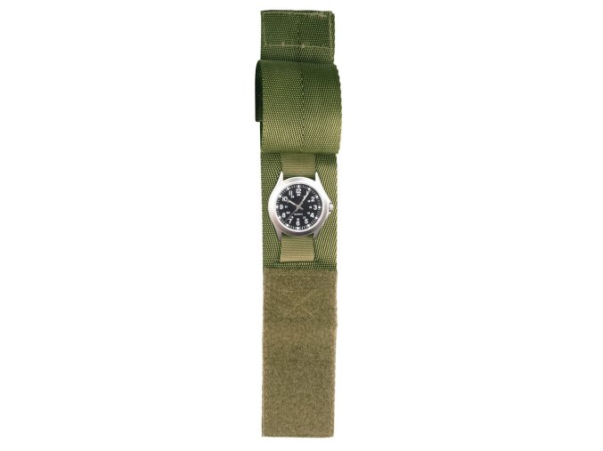 Řemínek na hodinky COMMANDO NYLON OLIV