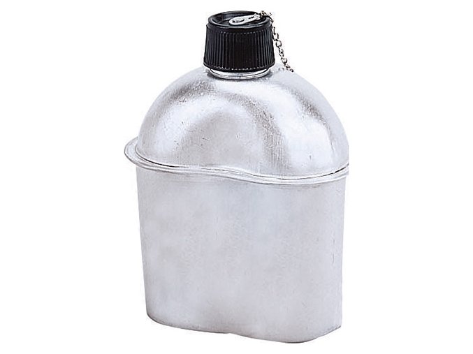 Polní láhev US typ WWII ALU 1l