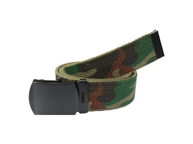 Opasek US oboustranný WOODLAND vel.110 cm