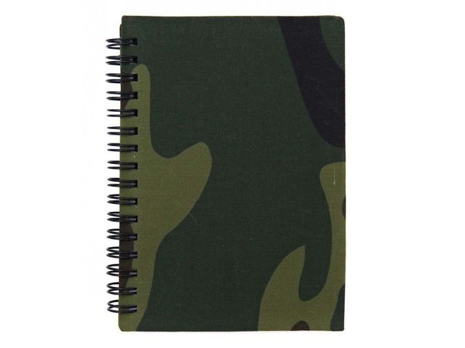 Blok/zápisník kroužkový A6 WOODLAND