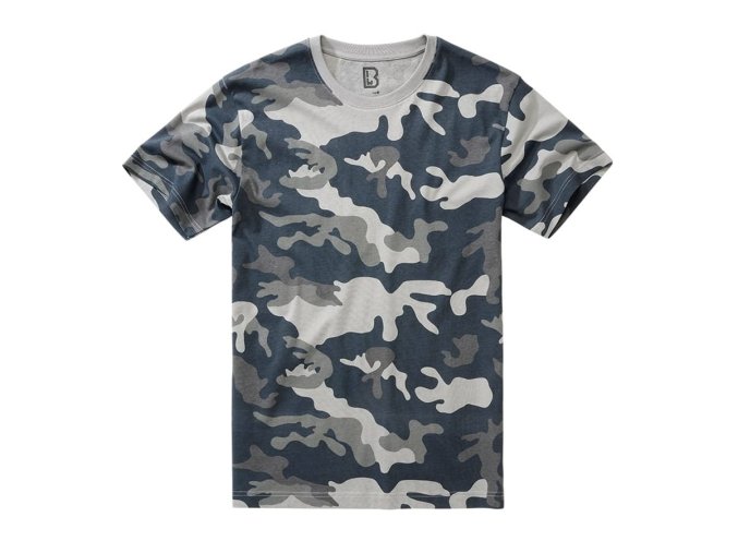 Tričko Oeko-Tex® krátký rukáv maskované GREY CAMO