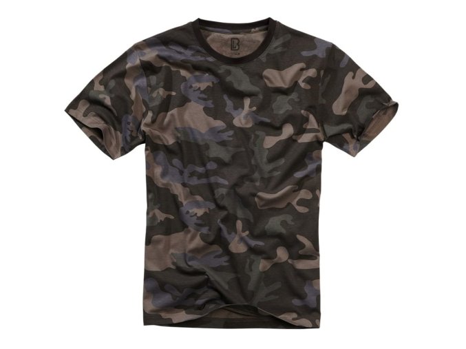 Tričko Oeko-Tex® krátký rukáv maskované DARK CAMO