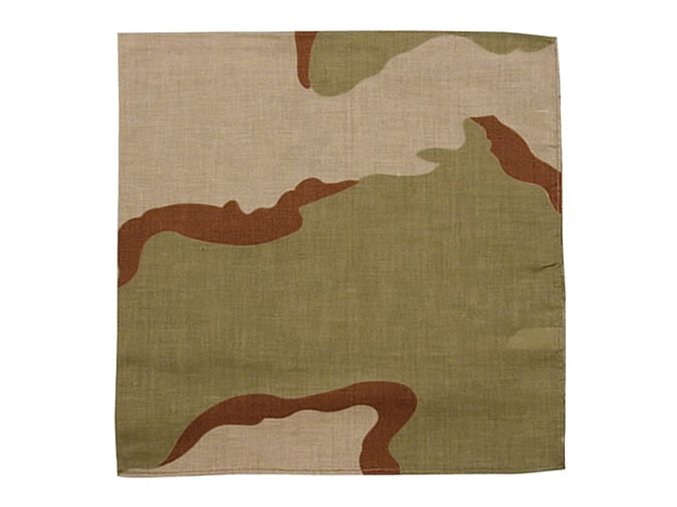 Šátek 68 x 68 cm JUMBO 3-COL DESERT
