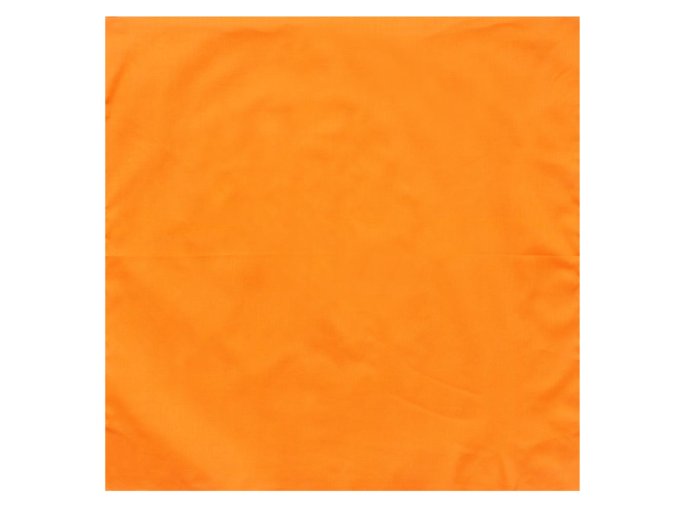 Šátek JUMBO ORANŽOVÝ 68 x 68 cm