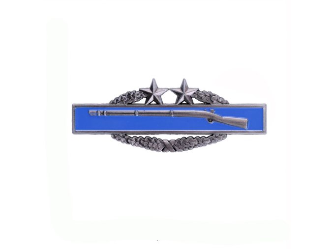 Odznak bojový US INFANTRY 3rd modrý /pistol/