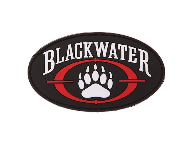 Nášivka BLACKWATER 3D PVC