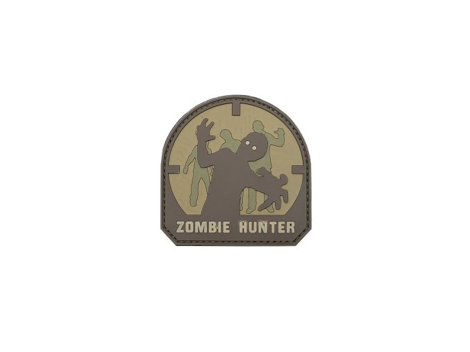 Nášivka ZOMBIE HUNTER plast velcro ARID