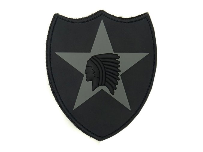 Nášivka 2nd INFANTRY DIVISION plast 3D