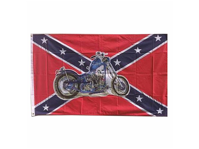 Vlajka REBEL MOTO