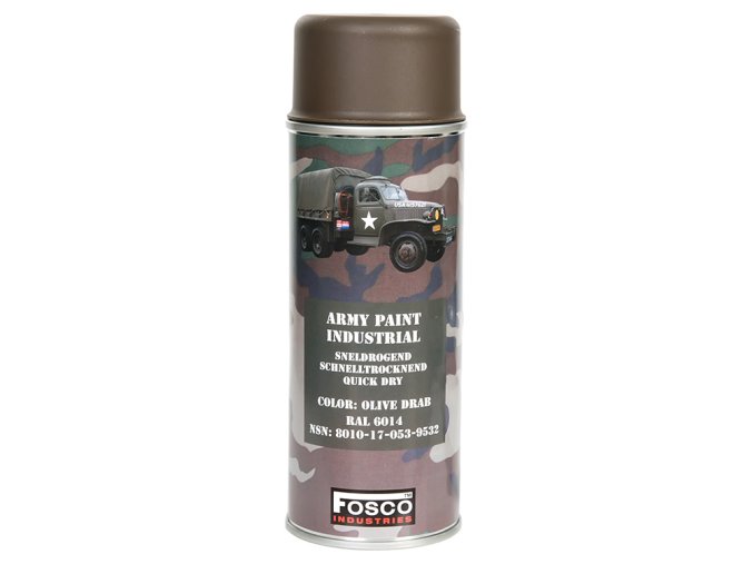 Barva ARMY ve spreji 400ml RAL 6014 OLIVOVÁ