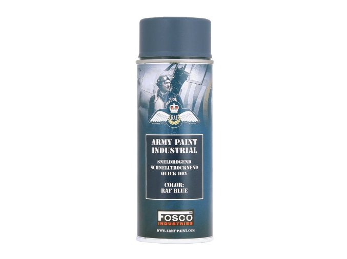 Barva ARMY ve spreji 400ml RAF MODRÁ