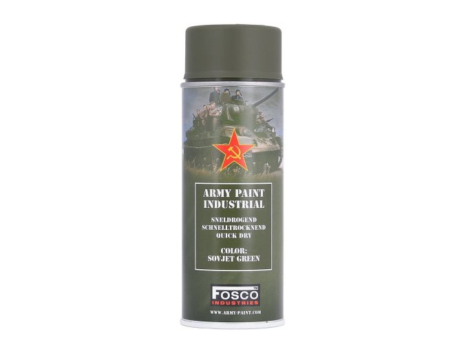 Barva ARMY ve spreji 400ml SOVĚTSKÁ ZELENÁ