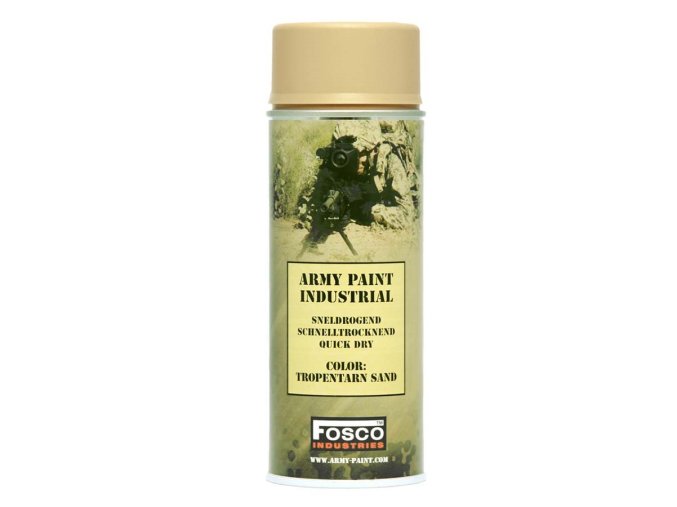 Barva ARMY ve spreji 400ml TROPENTARN SAND