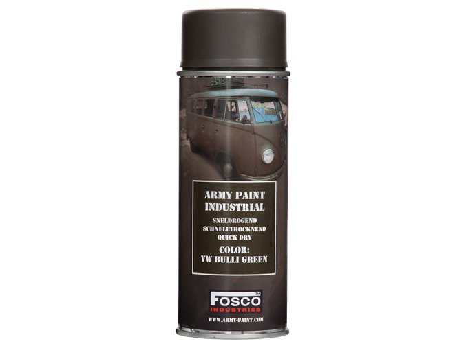 Barva ARMY ve spreji 400ml VW BULLI GREEN