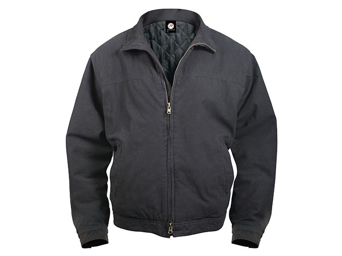 Bunda 3 SEASON s vnitřními kapsami ČERNÁ