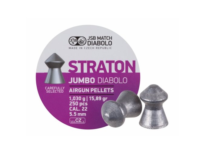 Diabolky JSB JUMBO STRATON 5,5 mm 250 ks
