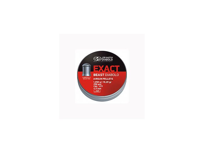 Diabolky JSB EXACT BEAST 4,5 mm 250 ks